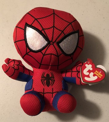TY Beanie Baby Spider-man Marvel 6