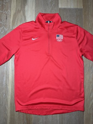 Nike Hoodie US Olympic Team - Original Olympia Pullover mit Zip aus Amerika