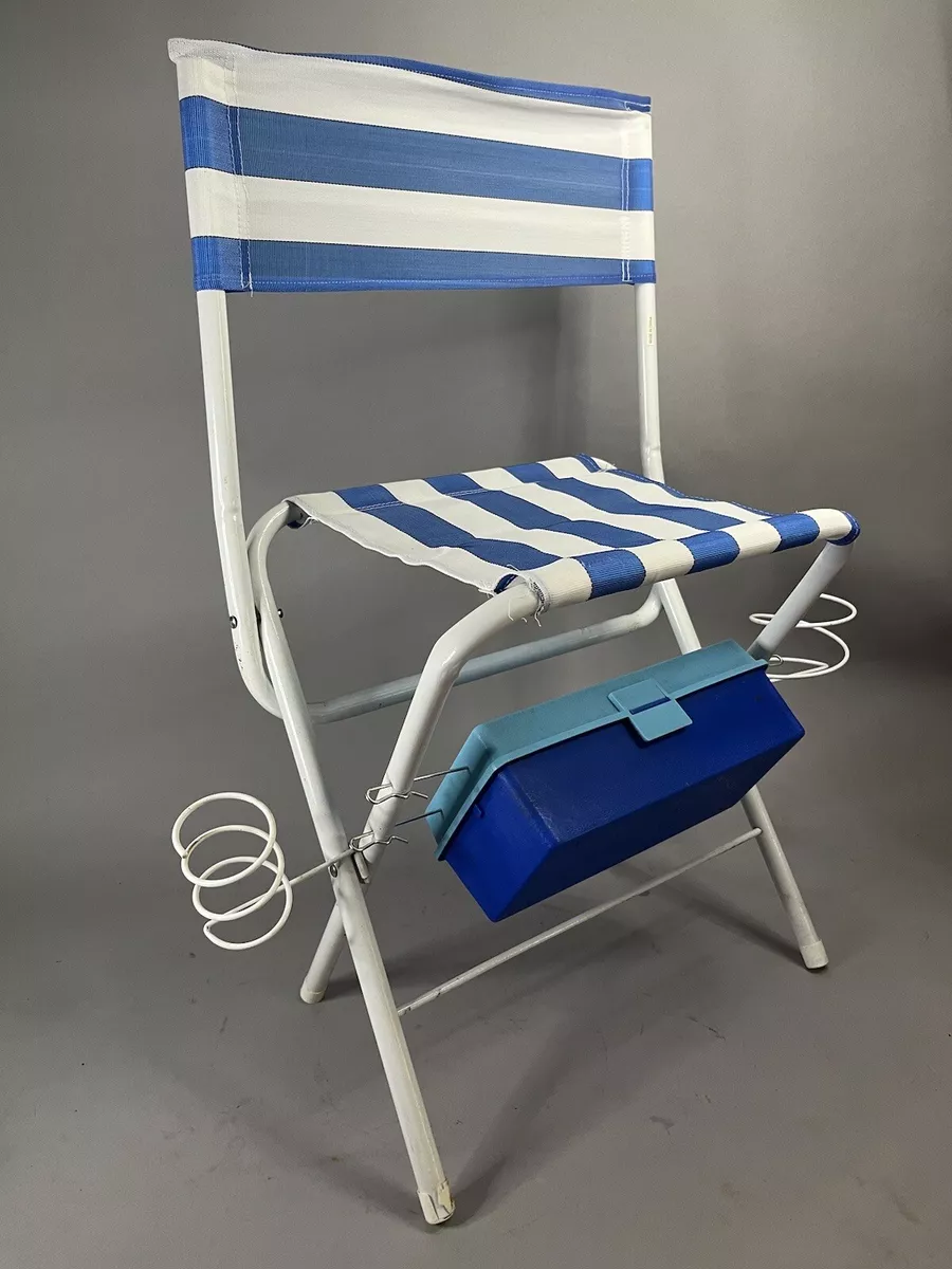 Vintage The Ultimate Fishing Chair folding Camp Lawn Chair with