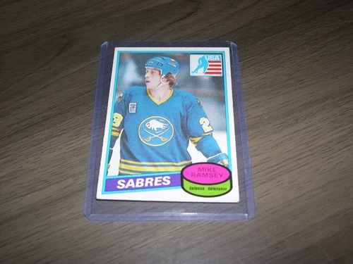 1980-81 O-PEE-CHEE  #127 mike ramsey rookie