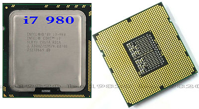 Free shipping Intel Core I7-980 SLBYU 3.33 GHZ / 12M/ 4.80 LGA 1366 Processor