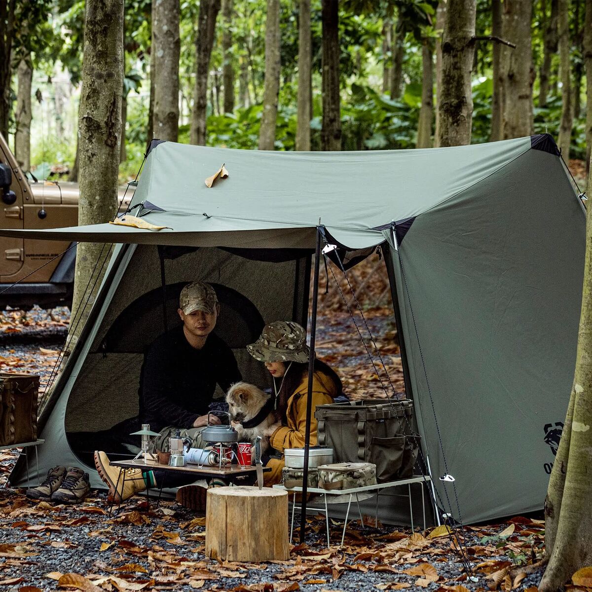 OneTigris SOLO HOMESTEAD Tent For 1-2 People Japanese OneTigris SOLO HOMESTEAD Tent For 1-2 People Japanese