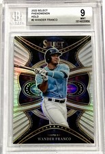 2022 Select #2 Wander Franco Phenomenon HOLO PRIZM BGS 9 MINT