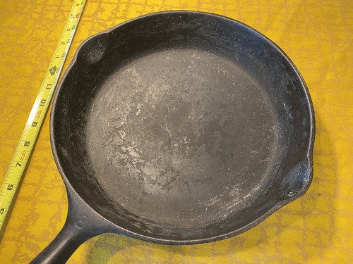 VINTAGE WAGNER WARE SIDNEY O #8 Cast Iron Fry Pan Skillet 1058 C - Picture 7 of 10