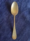 NO. 38 ENGRAVED 6" TEASPOON(S) monogram back Towle Sterling - estate