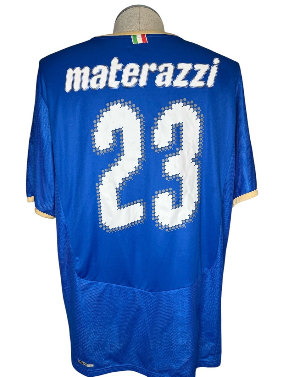 2006 Italy 🇮🇹 MATERAZZI #23 Soccer Jersey World Cup