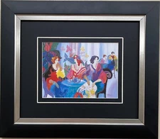 Patricia Govezensky "Clear Spring" Custom Framed Women Post-Impressionism  New