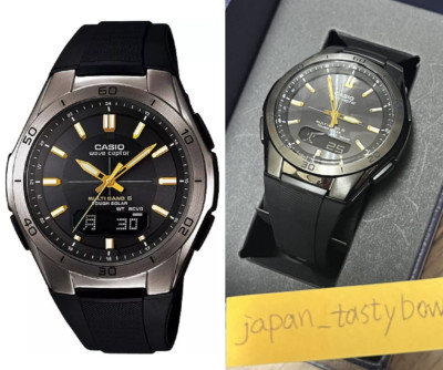 CASIO WAVE CEPTOR WVA-M640B-1A2JF Atomic Tough SolarRadio WVA-M640B-1A2 Watch