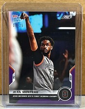 2022 TOPPS NOW Overtime Elite #41 JEAN MONTERO ROOKIE Purple Parallel 8/25