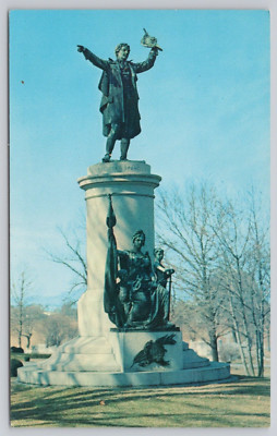 Post Card Francis Scott Key Grave Frederick, Maryland C386