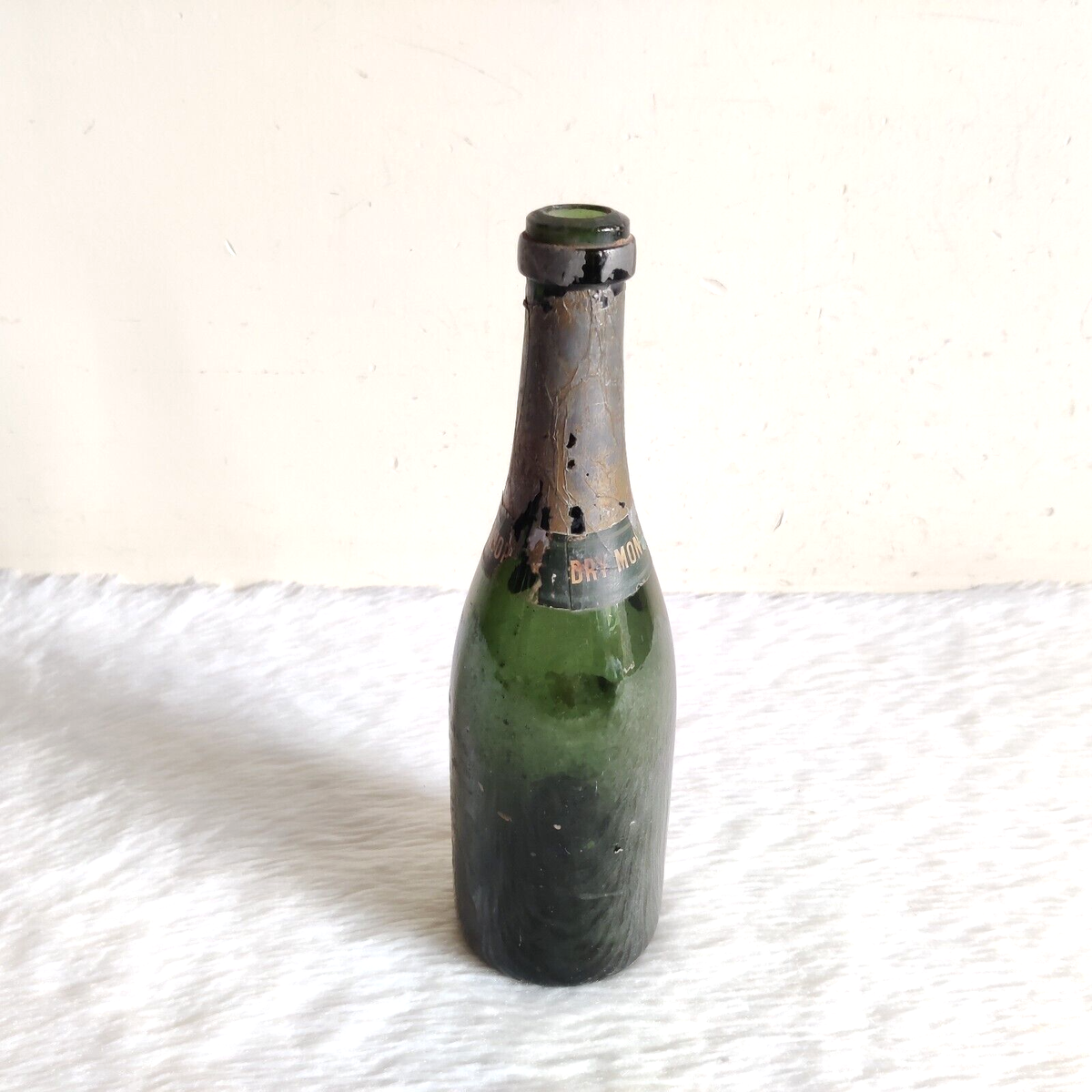 大型 ワイン ボトル 300cl  3L フランス アンティーク 1930s Vintage Dry Monopole Champagne Glass Bottle England