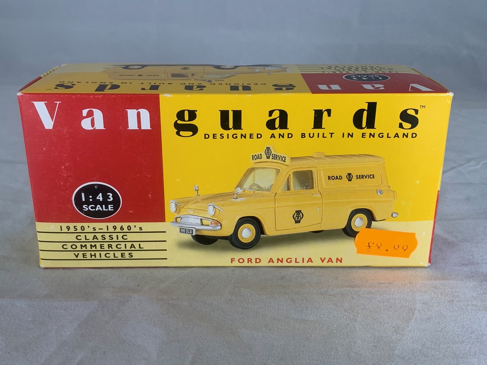 Corgi/Lledo: VA4001, Ford Anglia Van, Vanguards, AA Road Service