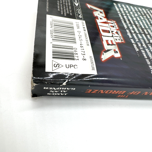 Lara Croft: Tomb Raider: The Man of Bronze James Alan Gardner 2005 First ED - Picture 3 of 14