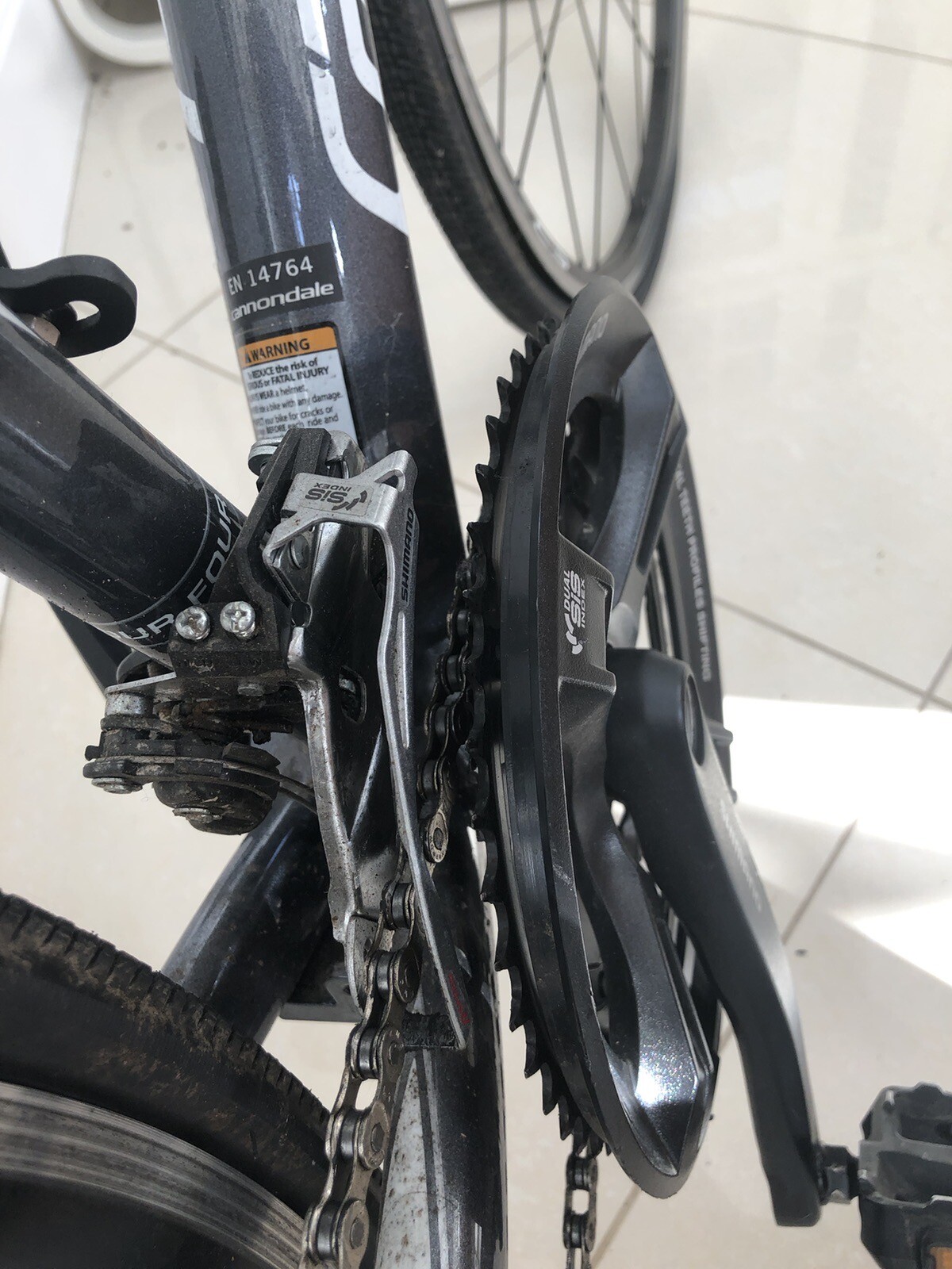 adjusting bike gears