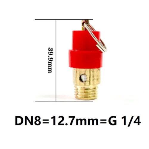 Safety Relief For Pipe Vessels Air Compressor Valve Pressure Release Regulator` - Picture 15 of 17