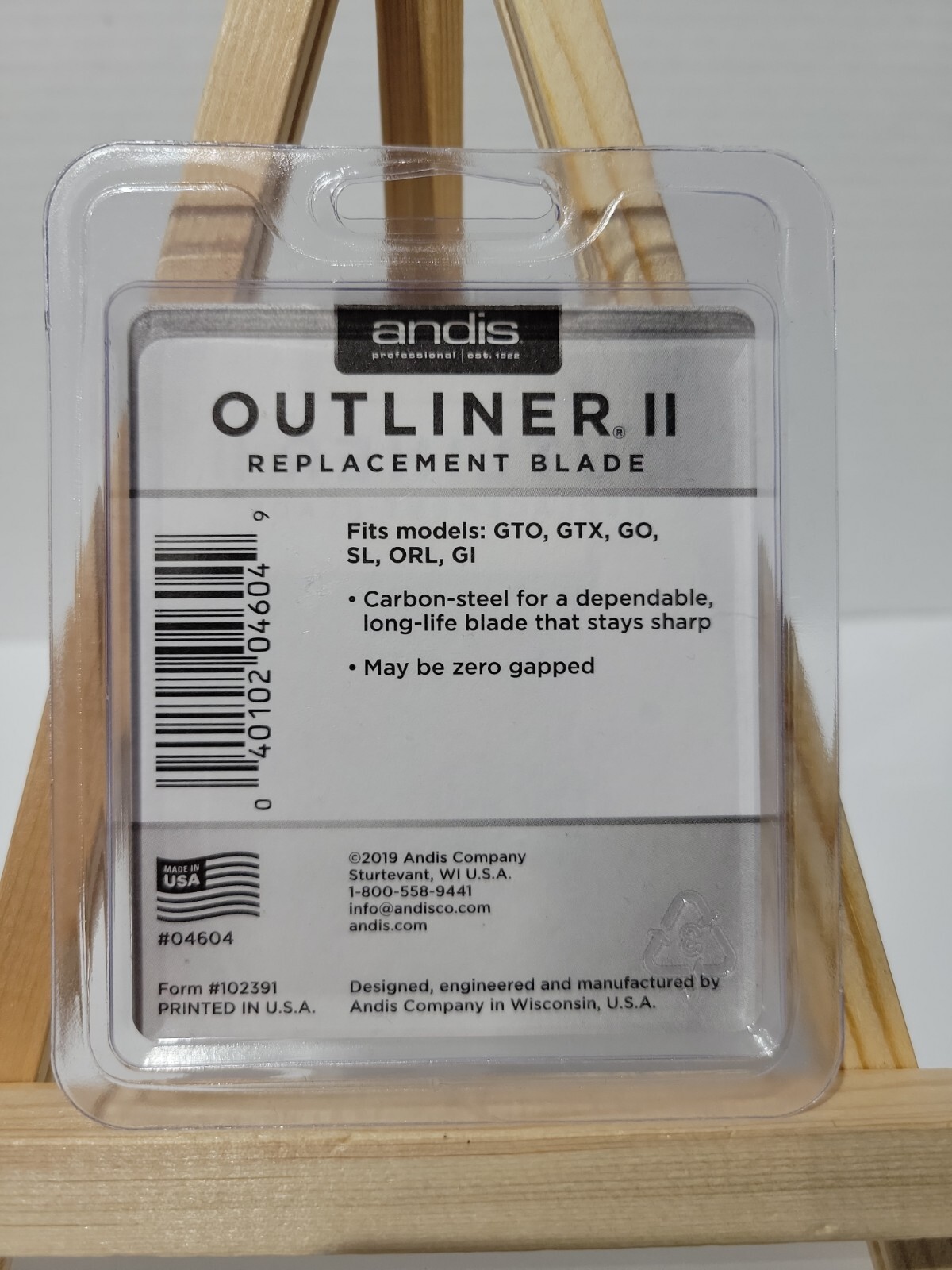 ANDIS OUTLINER 2 II Replacement Blade set #04604 Clipper Trimmer Barber Stylist 