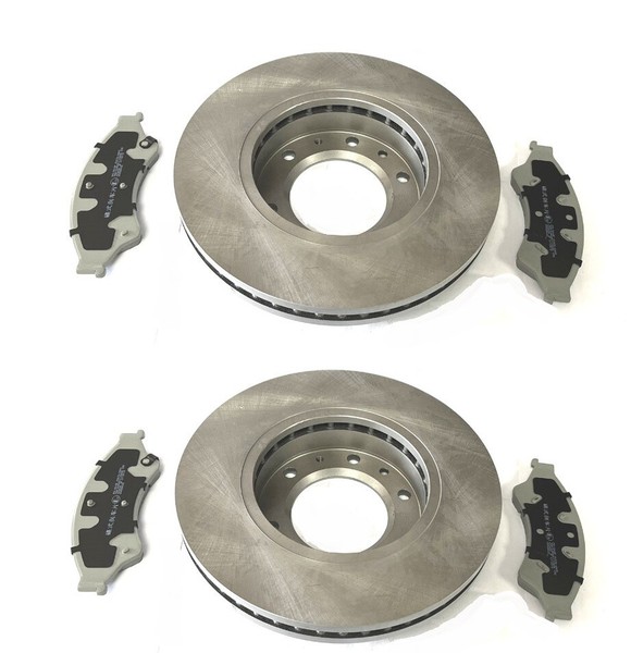 Bremsscheibe Vorne Beschichtet & Pad Set FüR Ford Ranger Pick Up T64 2.2TD 16V (-image
