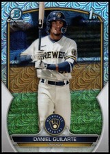 2023 Bowman Mega Box Chrome DANIEL GUILARTE 1ST MOJO REFRACTOR Prospect #BCP-21