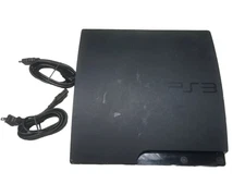 PS3 PlayStation 3 Slim Console CECH-3001B Works With Hdmi/power Cord