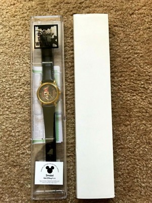 Disney Time Works Pirate of the Caribbean Skull Face Watch   New In Box with Sle