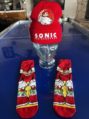 Amy or  Knuckles. ( Sonic )Beanie Set