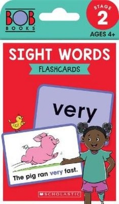 Scholastic Bob Books - Sight Words Flashcards Phonics, Ages 4 and Up, Ki (Cards)