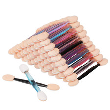 200PCS Disposable Dual Sides Eye Shadow Sponge Applicator Eyeshadow Brushes Make