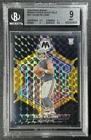 CALEB WILLIAMS BGS 9 2024 PANINI MOSAIC #301 ROOKIE CHOICE BLACK GOLD PRIZM 4/8