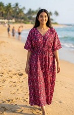 Women?s Kaftan Caftan long African Boho Dress Cover-up Caftan Gown Maxi