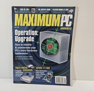 Maximum PC Vintage Computer Magazine Vol 7 No 5 May 2002 - Operation Upgrade