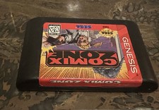 Comix Zone Sega Genesis 1995 Video Game Cartridge Authentic Tested Working