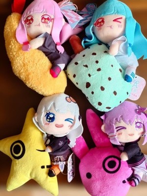 Yuzuki Yukari Kizuna Akari Kotonoha Akane Aoi Hugging Plush Toy Doll Set of 4 FS