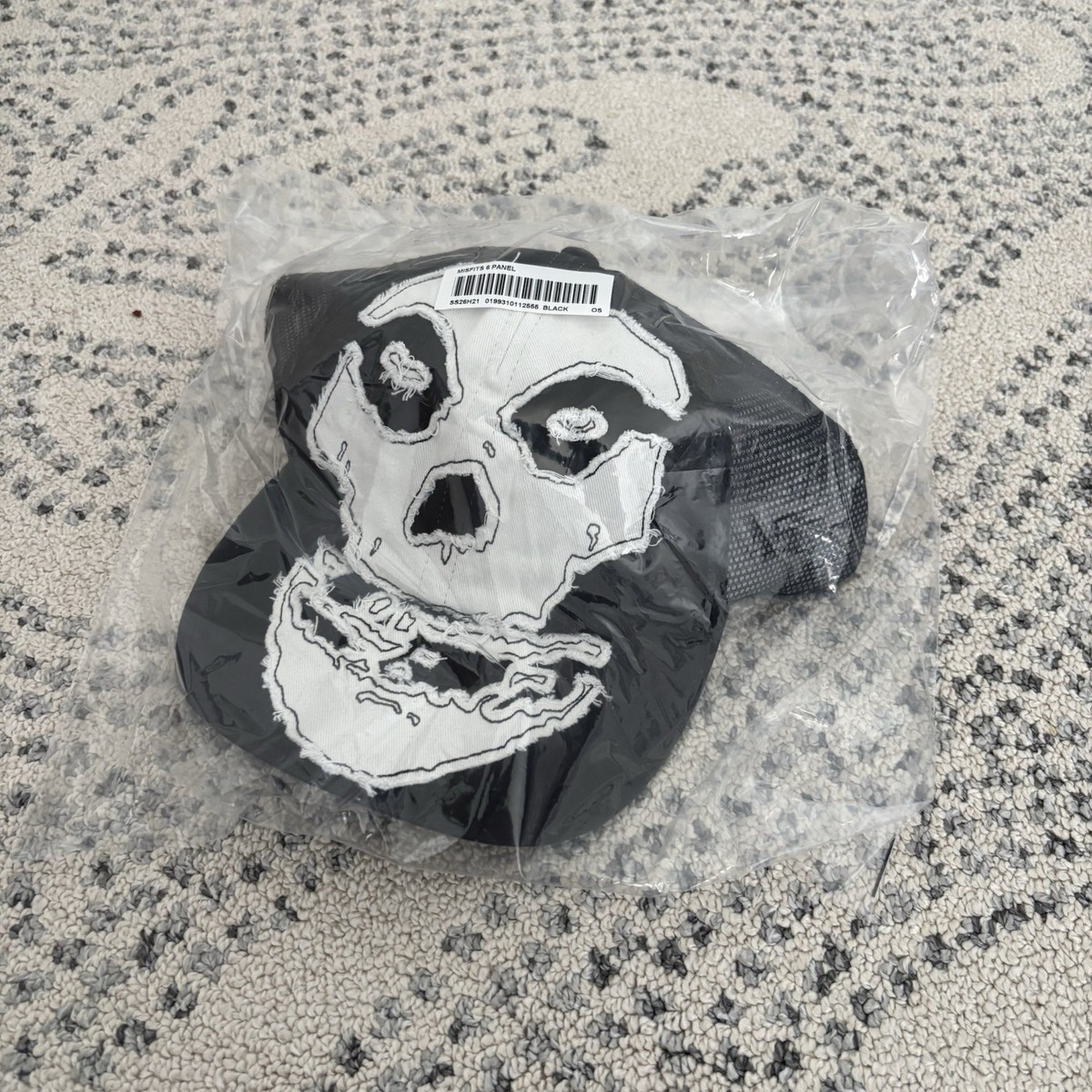 ☆*様 supreme The Misfits Mesh Back 6-Pane Supreme The Misfits Mesh Back 6 Panel Hat Black SS26 NWT | eBay