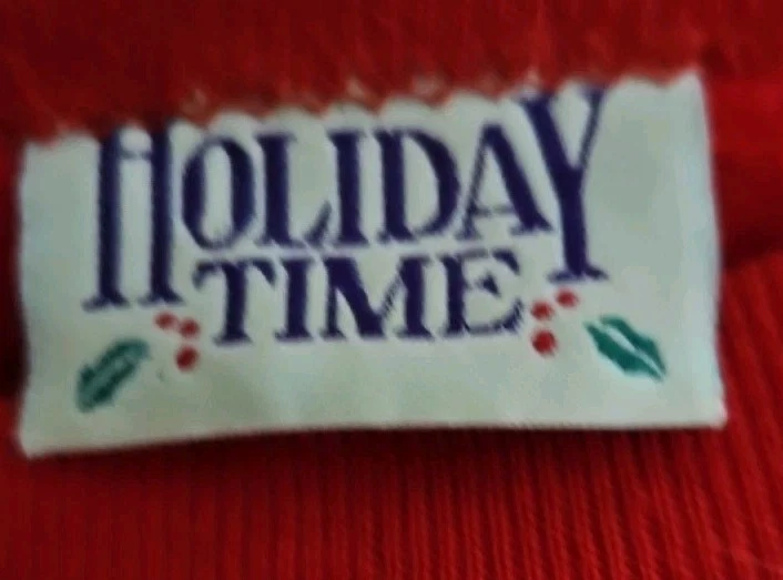 Vintage 90s ~ Red Christmas Crewneck ~ Size 22W - Image 3 of 4