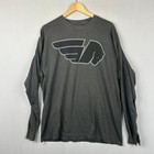 Buell Motorcycles East Troy WI Long Sleeve Shirt Gray Mens Size XL SEE DETAILS