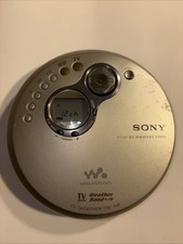 Sony D-FJ401 CD Walkman FM/AM Radio Portable Discman - Gold Tone  Tested 