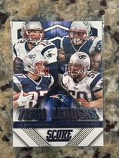 2015 Score - Team Leaders Tom Brady, Rob Gronkowski, Rob Ninkovich #1 (RC)