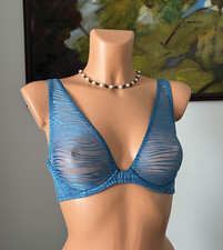 NWT La Perla Studio DAPHNE Blue Sheer Underwi...