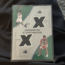 2002-03 SPx #KG/WS Kevin Garnett / Wally Szczerbiak MEM Winning Combos