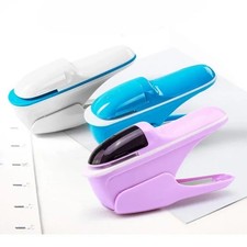 1PC Stapleless Stapler Handheld Paper Binder Office School Home Supplies