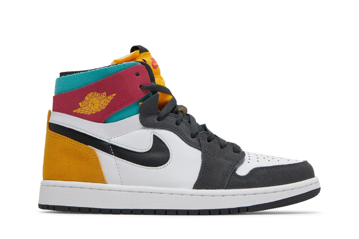 箱あり NIKE AIR JORDAN 1 HIGH Zoom Jordan 1 Zoom Comfort High Multi-Color for Sale | Authenticity