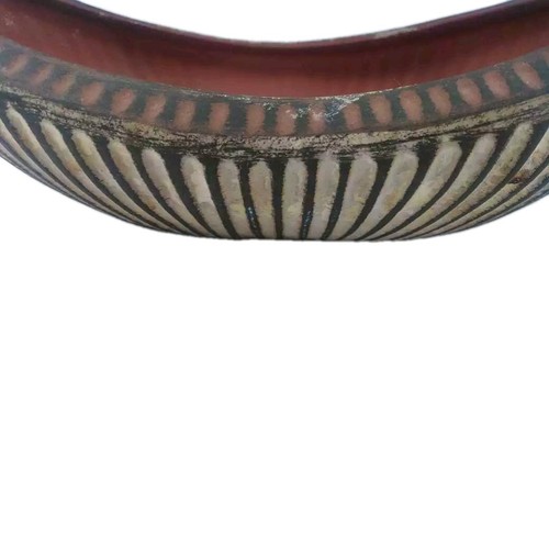 UNIQUE BOWL - STIG LINDBERG FOR GUSTAVSBERG SWEDEN 1950's - Picture 6 of 7