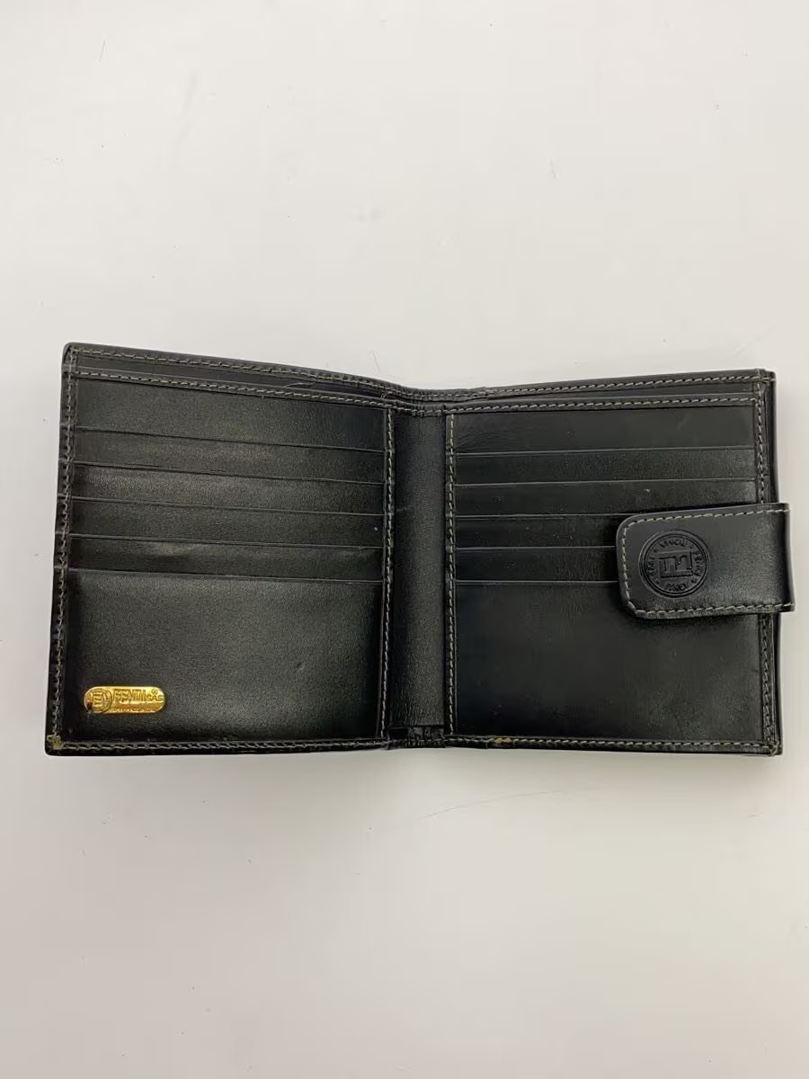 FENDI Pecan Bifold Wallet -- Brown Stripe Women's thumbnail 4