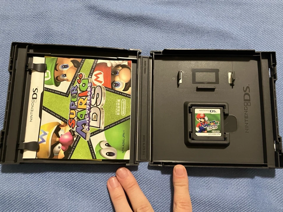 Super Mario Nintendo DS Game Cartridge New In Box Original Japan Version Rare - Image 3 of 3