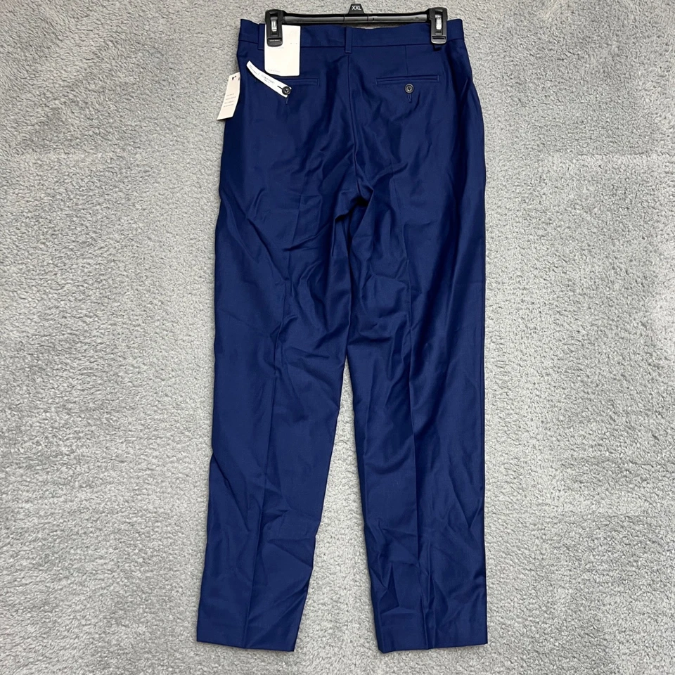 Calvin Klein платье брюки для мальчиков 18R синий Slim Fit плоский передний повседневный официальный офис - Изображение 4 из 4