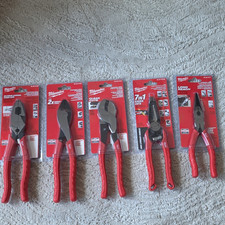 Milwaukee Pliers Set 5pc Lineman s/Crimper, D...