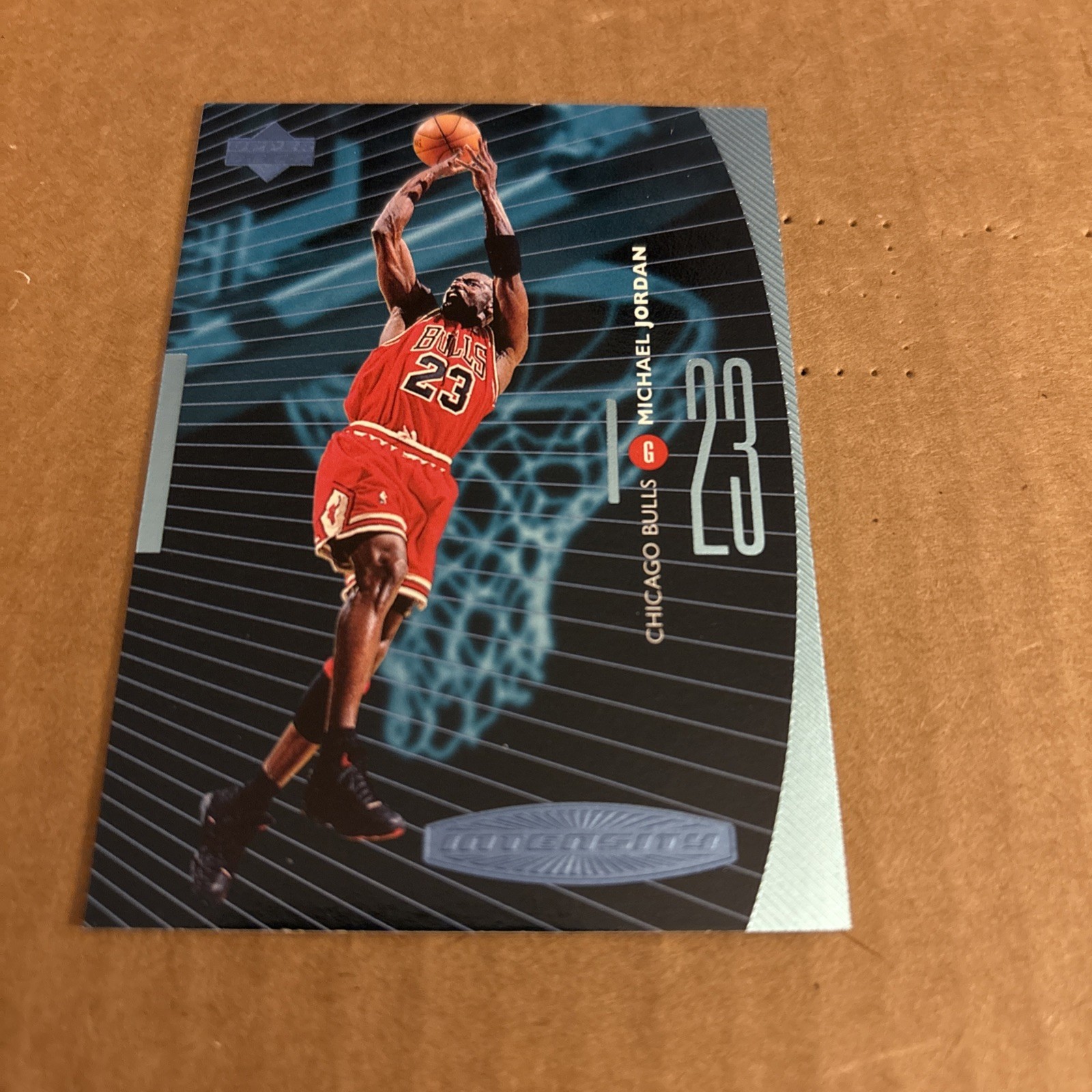 MICHAEL JORDAN 1998 Upper Deck INTENSITY #I1 Chicago Bulls Basketball Card (f7)