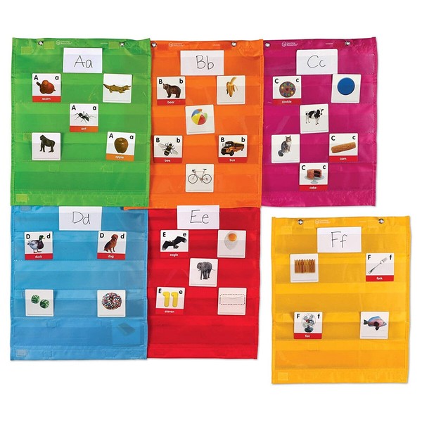 Learning Resources LER2386 Magnetisch Tasche Chart Quadrate Alle Stufen (Set Mit-image