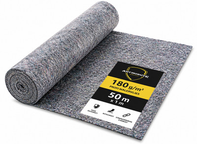 Malervlies Abdeckvlies 180 200 220 g/m²  mit Anti Rutsch saugstark 25m² 50m²
