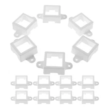  12 Pcs Light Mounting Brackets Led Strip Clips Fixing Clamps Holder